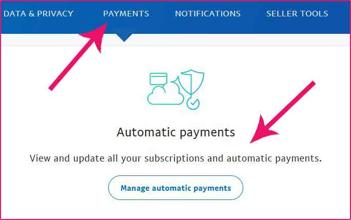 Cancel PayPal subscription